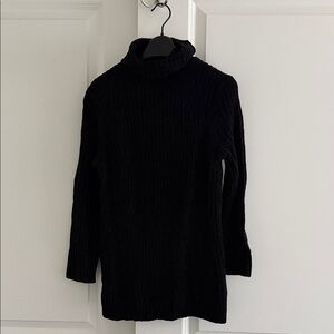 Talbots Black Cowl Neck Sweater